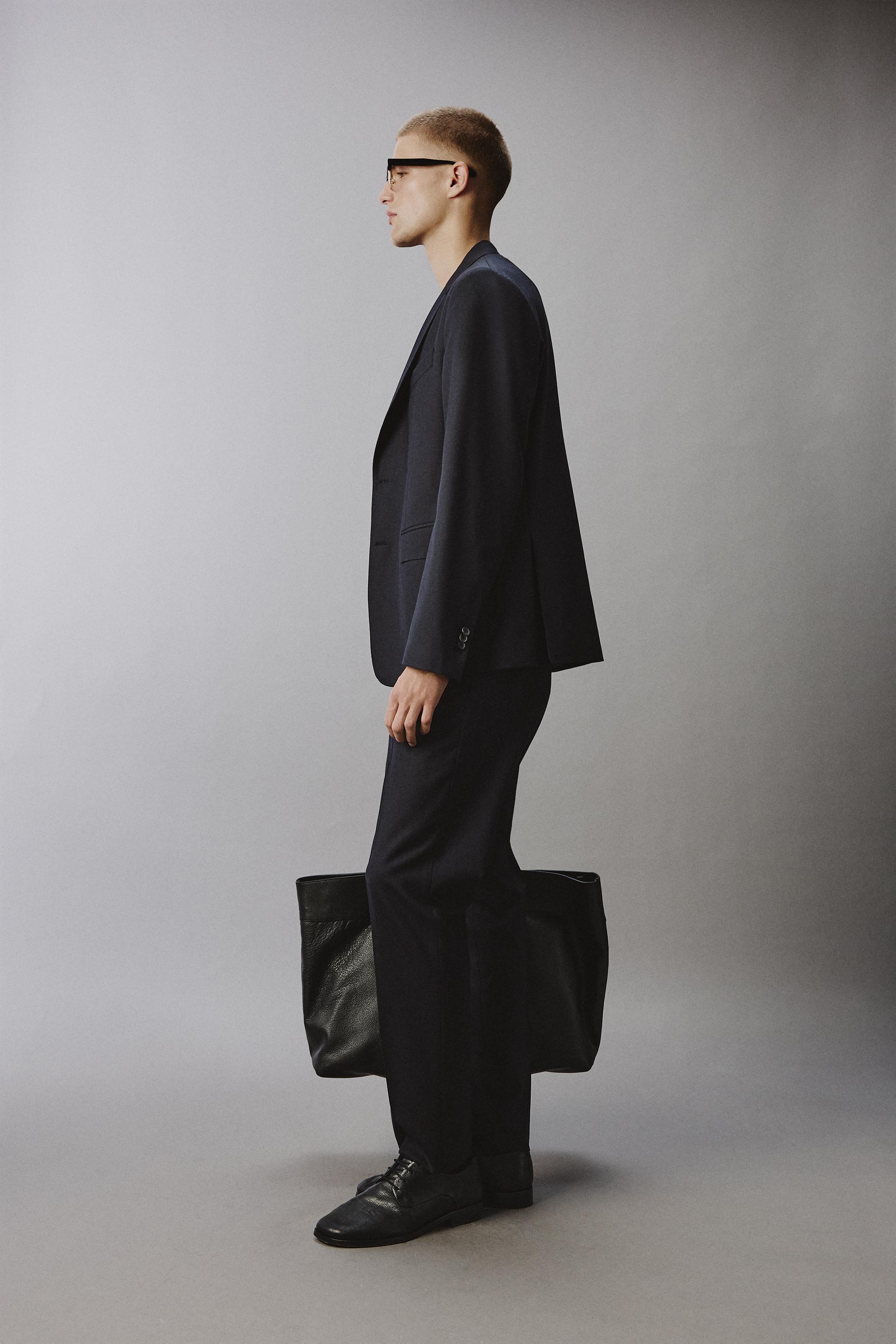 PANTALON DE COSTUME 100% LAINE